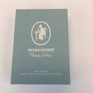 Vintage Coutts Hallmark Victorian Wedgeport Petite Notes Blank Cards
